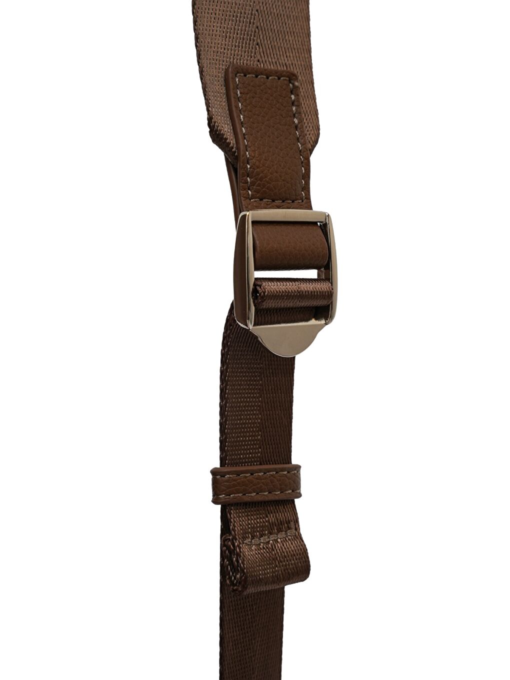 Bej Fermuarlı Yan Cepli Kadın Sırt Çantası MB19-2