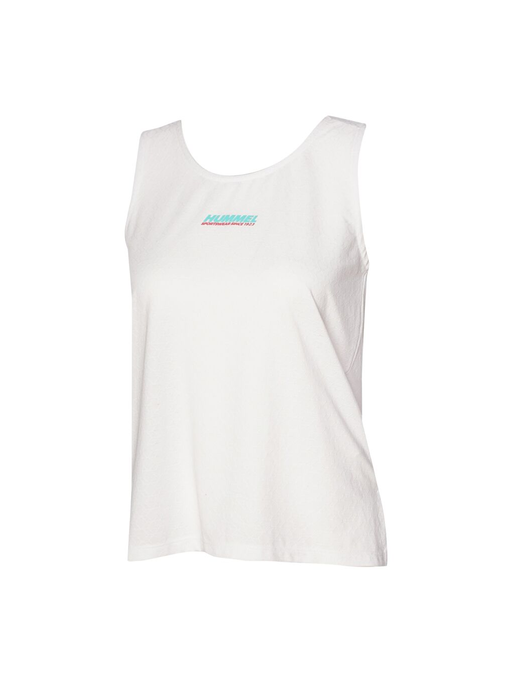 Fiona Kadın Beyaz Yuvarlak Yaka Atlet