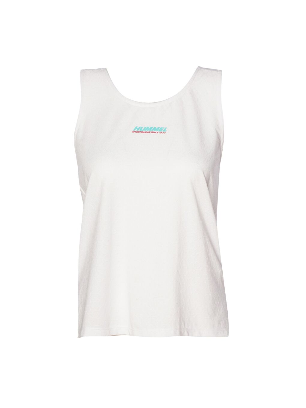 Fiona Kadın Beyaz Yuvarlak Yaka Atlet-1