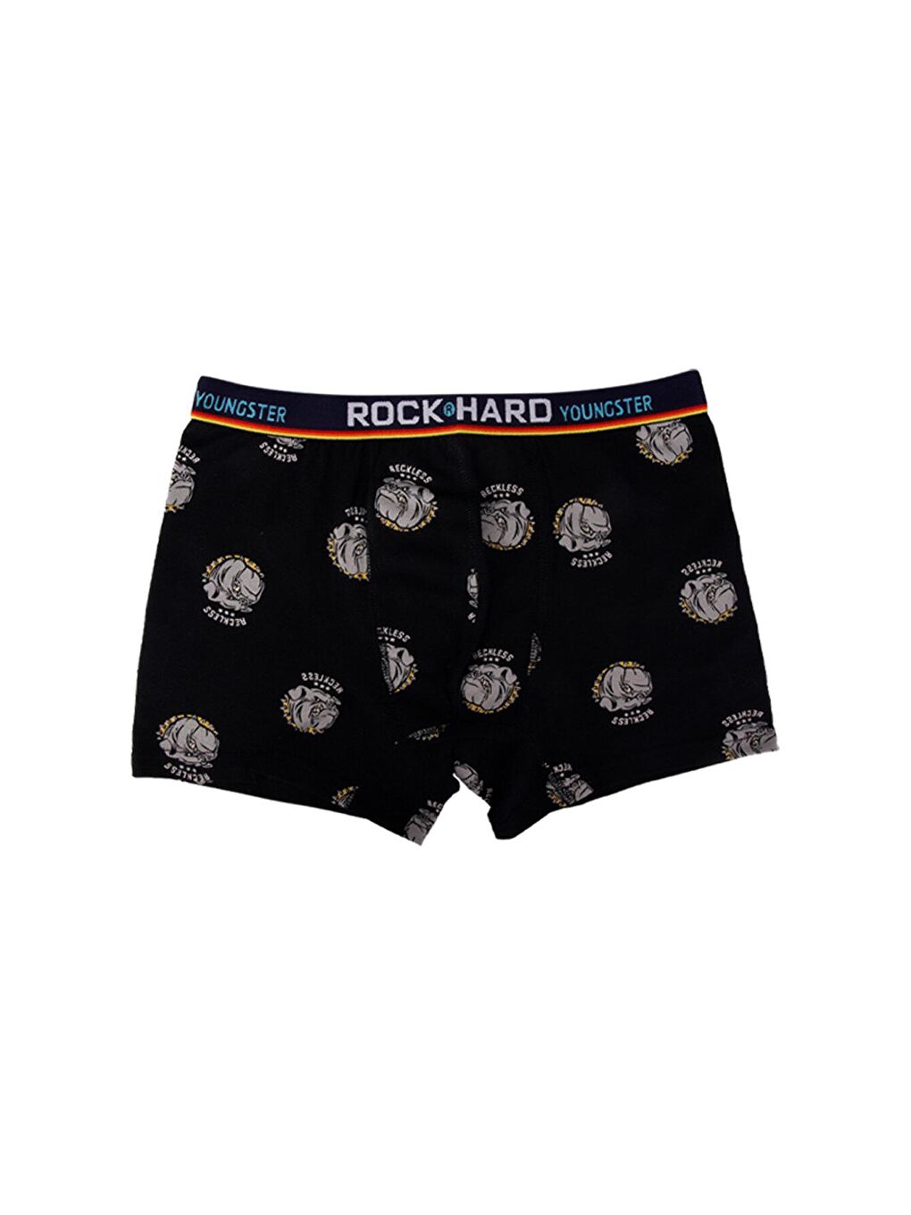 Karışık Erkek Çocuk Pamuklu Likralı Boxer 5'Li Paket-1