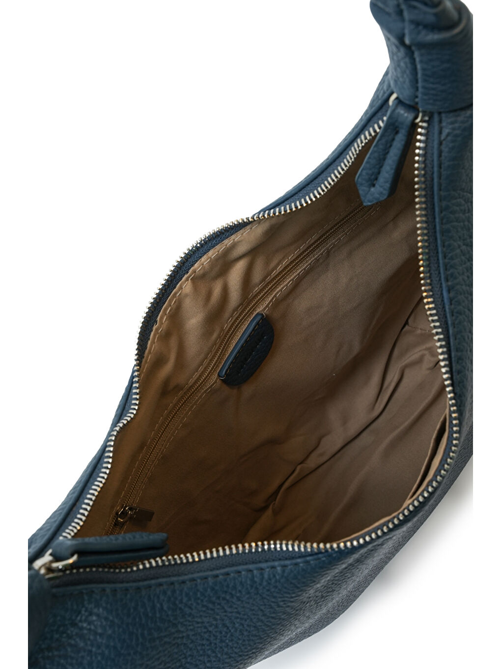 Mavi Püskül Detaylı Kadın Omuz Çantası MB02-4