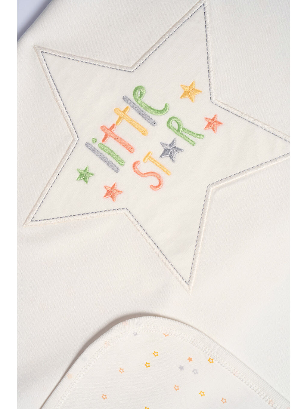 Beyaz Unisex Bebek Battaniye-1