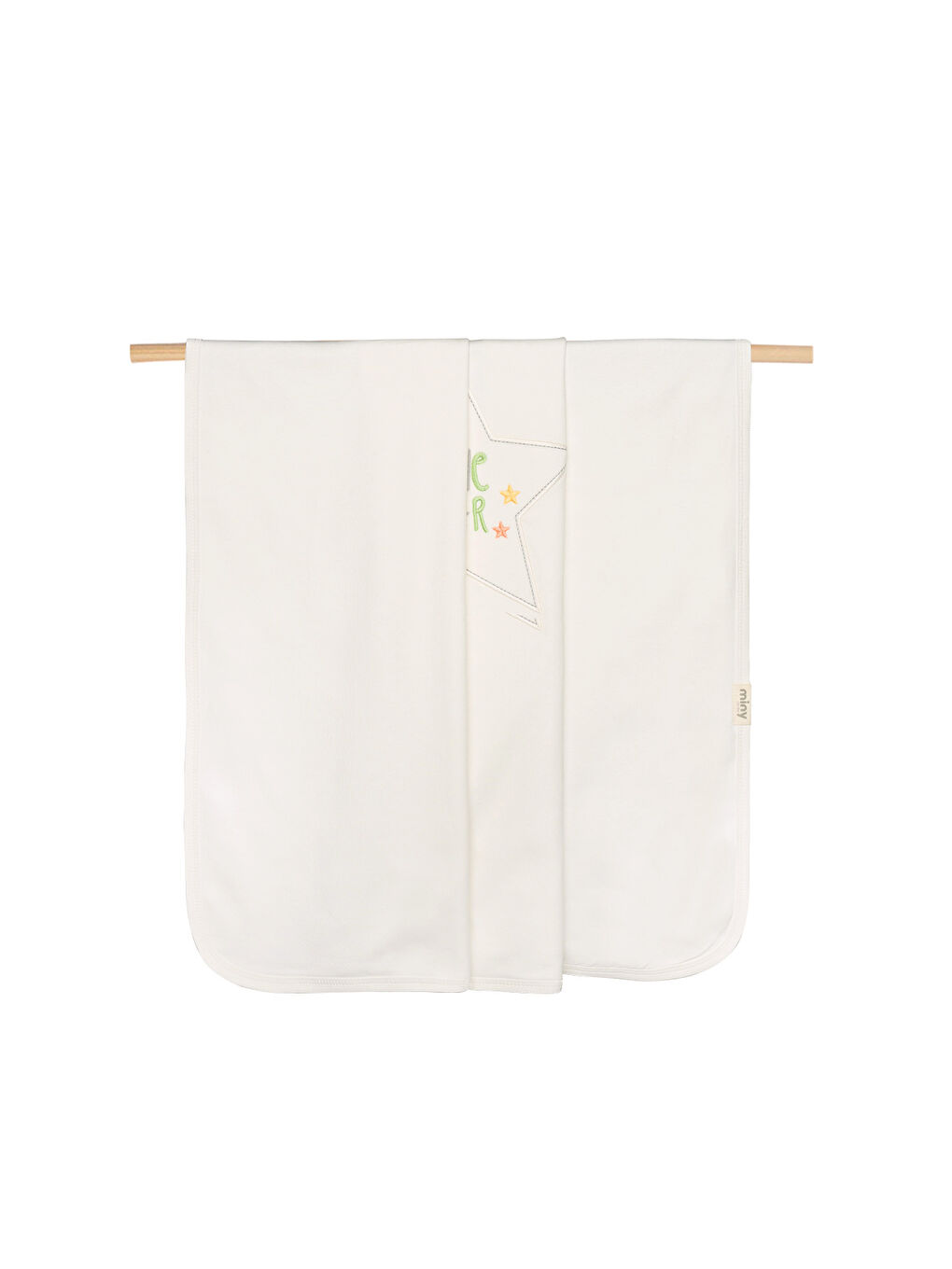 Beyaz Unisex Bebek Battaniye-2