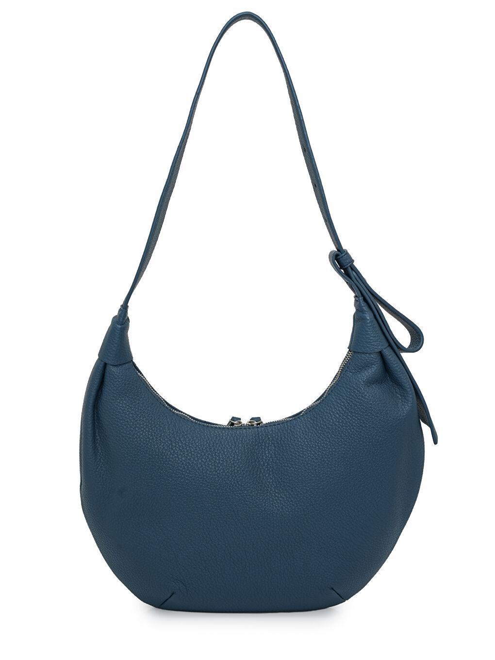 Mavi Püskül Detaylı Kadın Omuz Çantası MB02-5