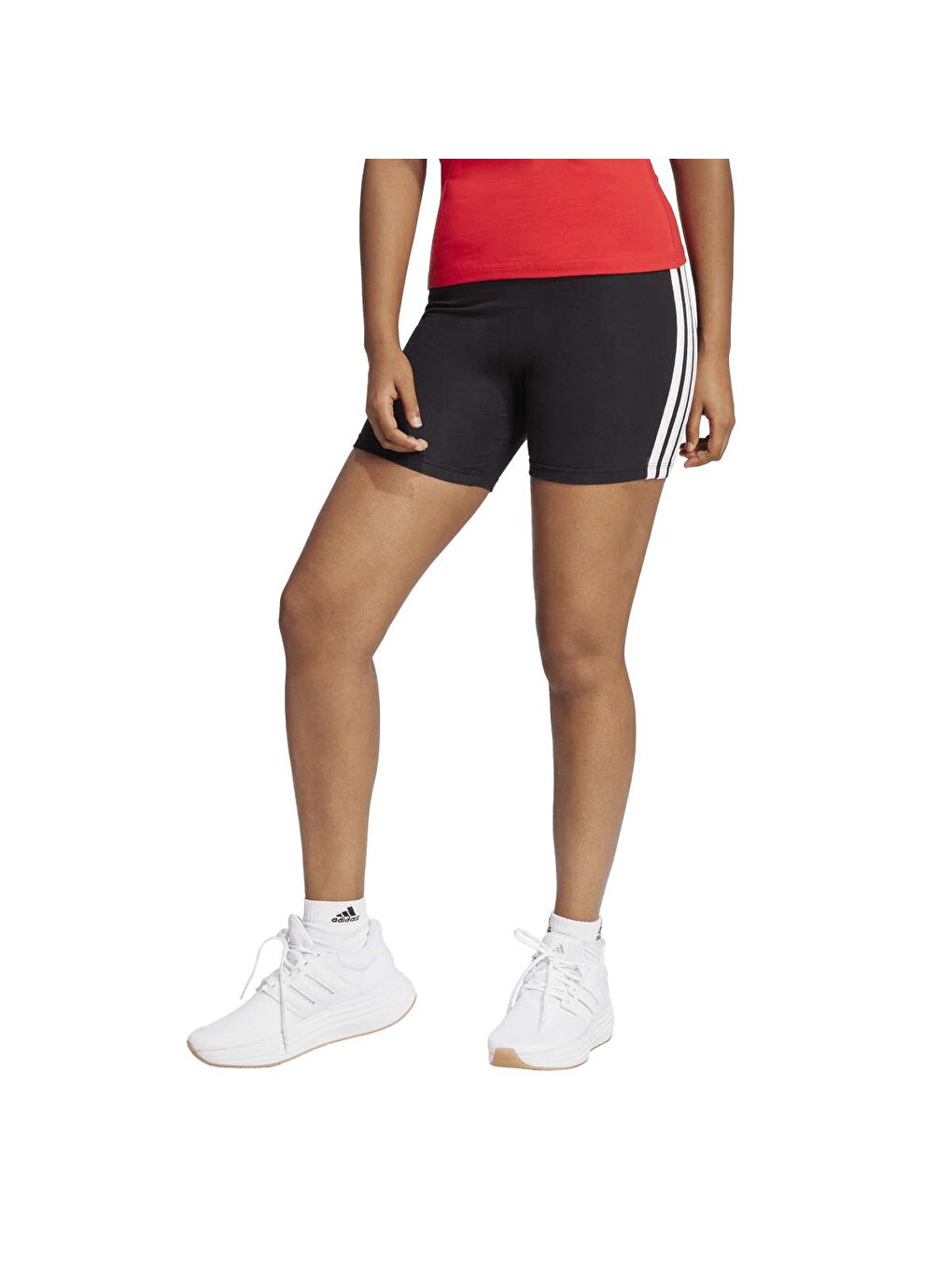 3-Stripes Sj Bk 1/2 Kadın Siyah Tayt