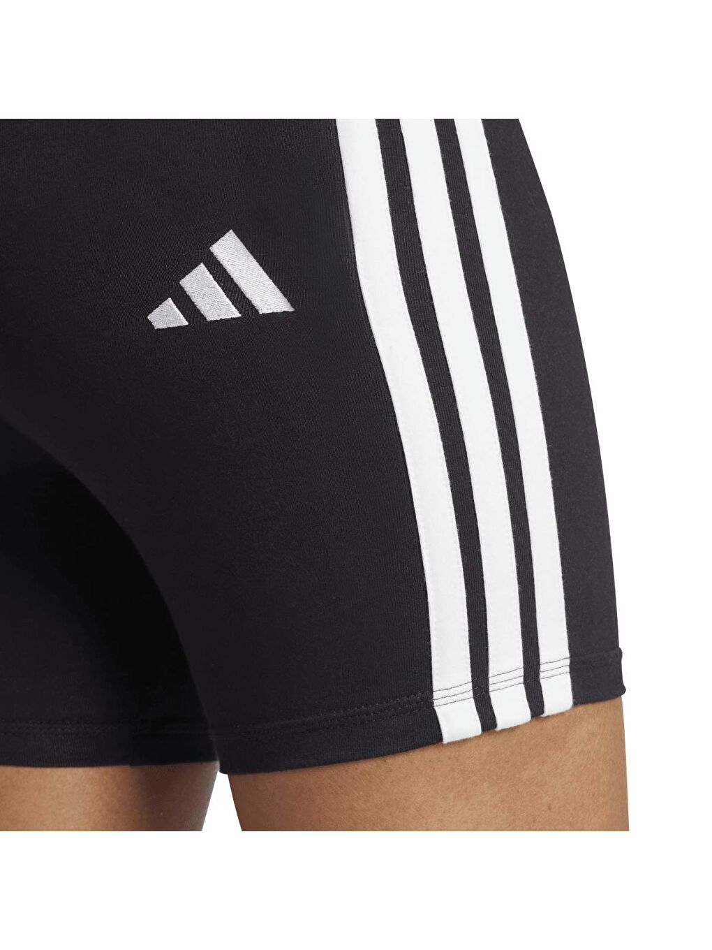 3-Stripes Sj Bk 1/2 Kadın Siyah Tayt-2