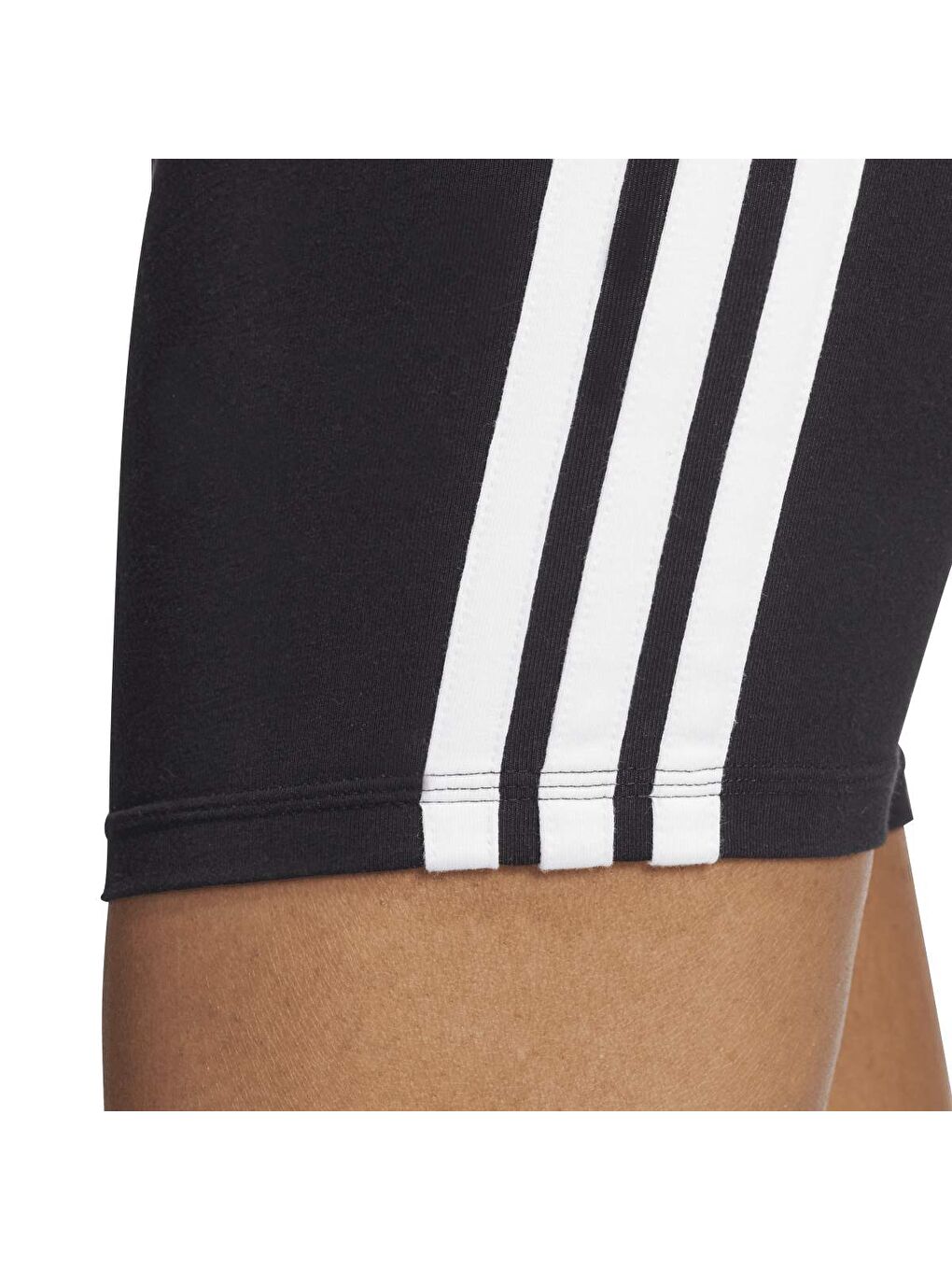 3-Stripes Sj Bk 1/2 Kadın Siyah Tayt-3