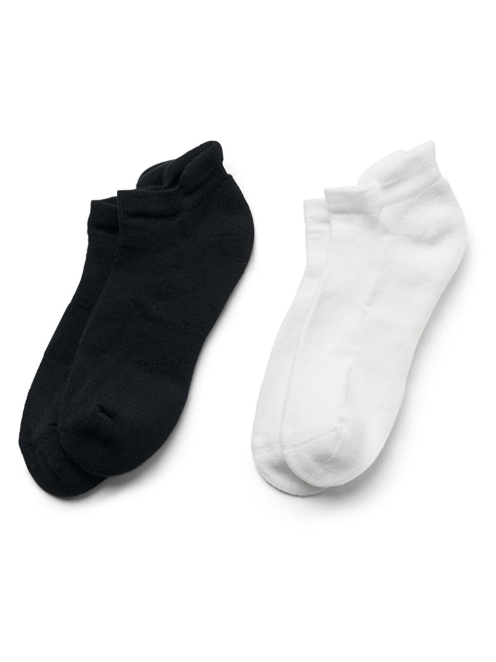 Karışık Spor Sneaker Çorap, 2 Çift, Coolmax-1