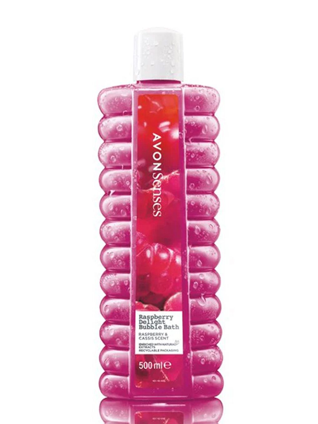 AVON Renksiz Raspberry Delight Frambuaz ve Frenk Üzümü Kokulu Banyo Köpüğü 500 Ml.