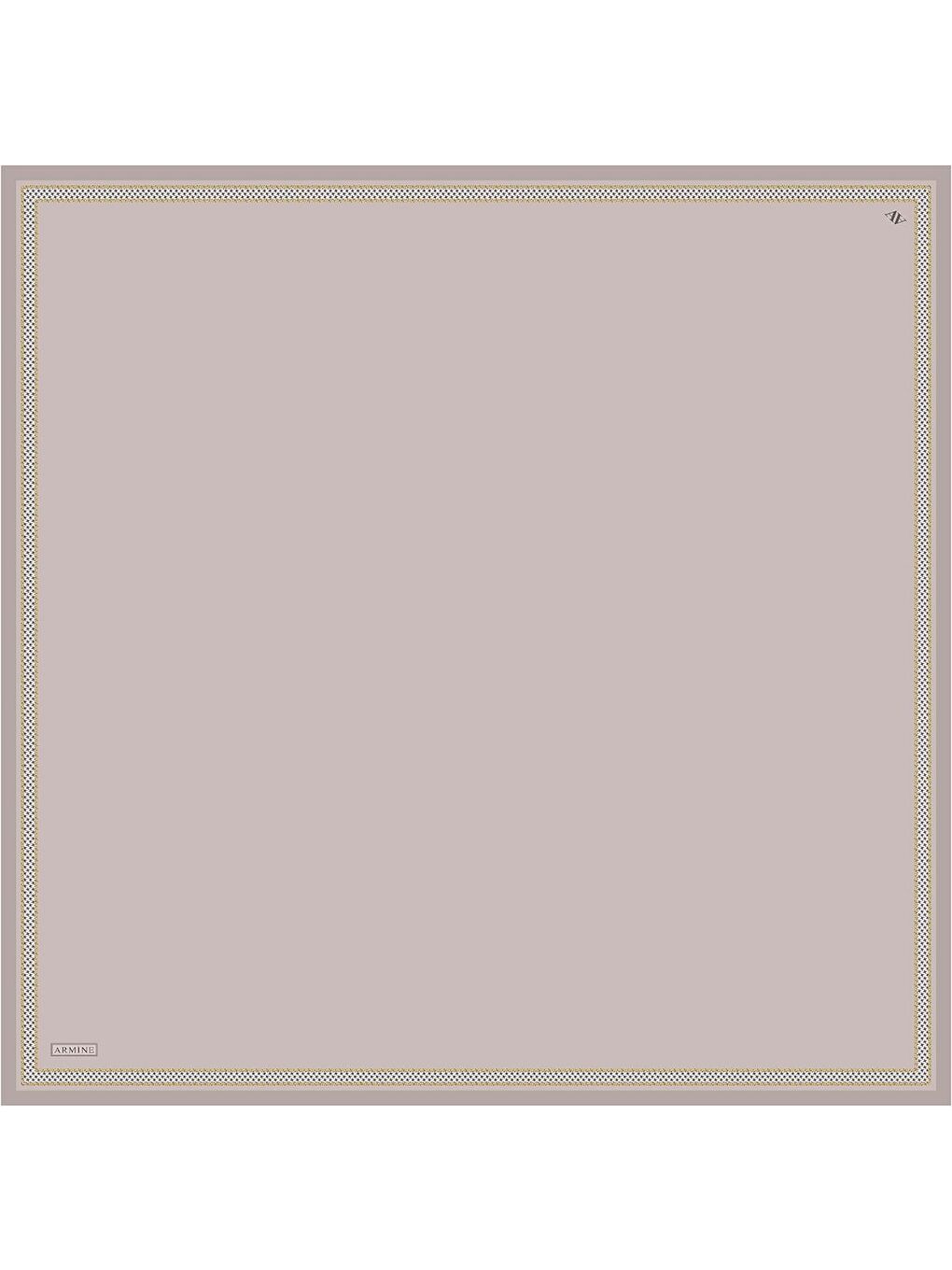 Bej Saf İpek Sura Eşarp 9444D 35-4