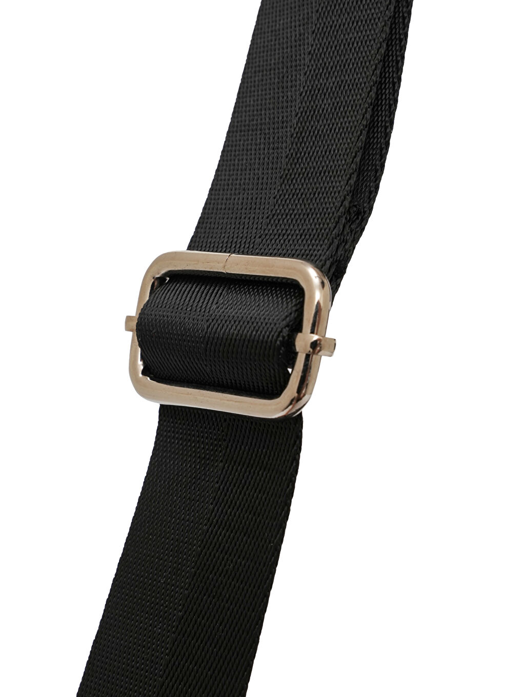 Siyah Zincir Detaylı Fermuarlı Kadın Omuz Çantası MB15-3