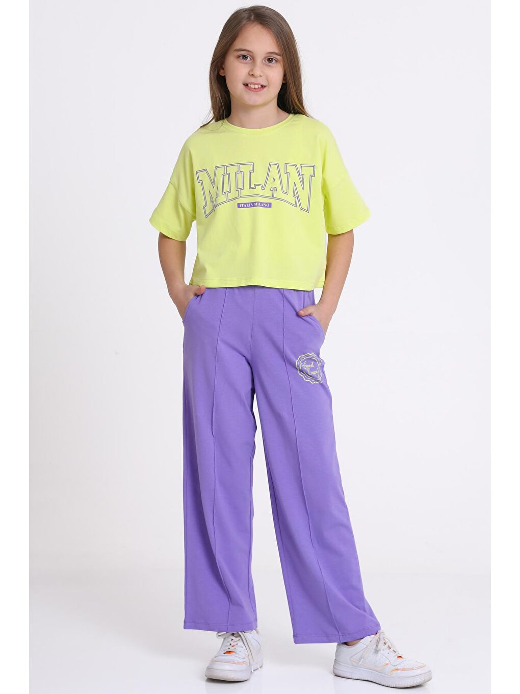 Sarı Milan Baskı 5-9 Yaş Takım - 2424-1