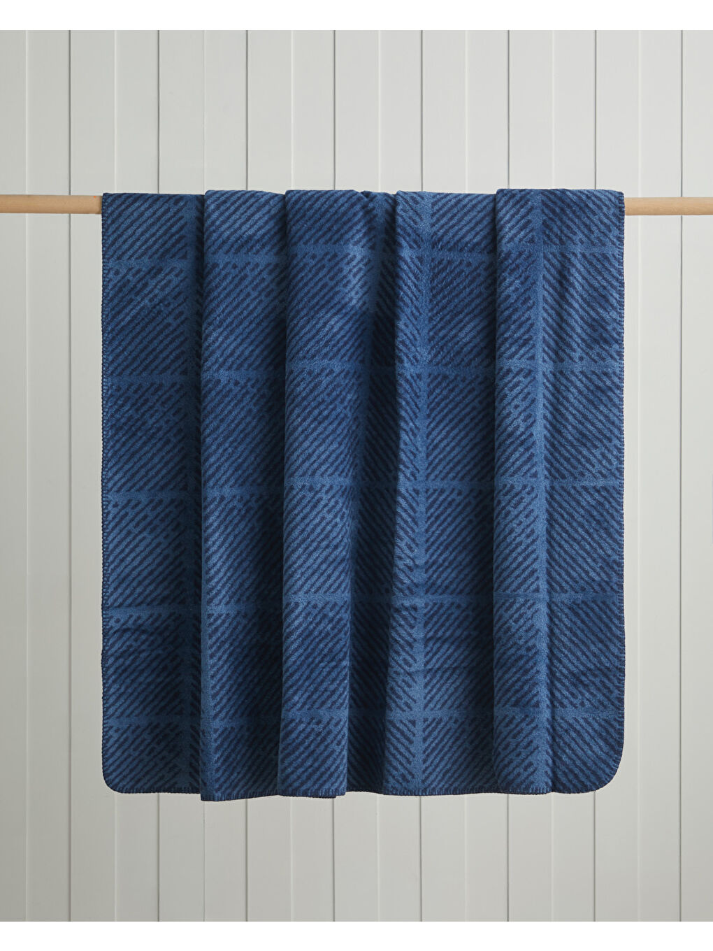 Frostline Pamuklu Çift Kişilik Battaniye 200x220 cm Lacivert-1