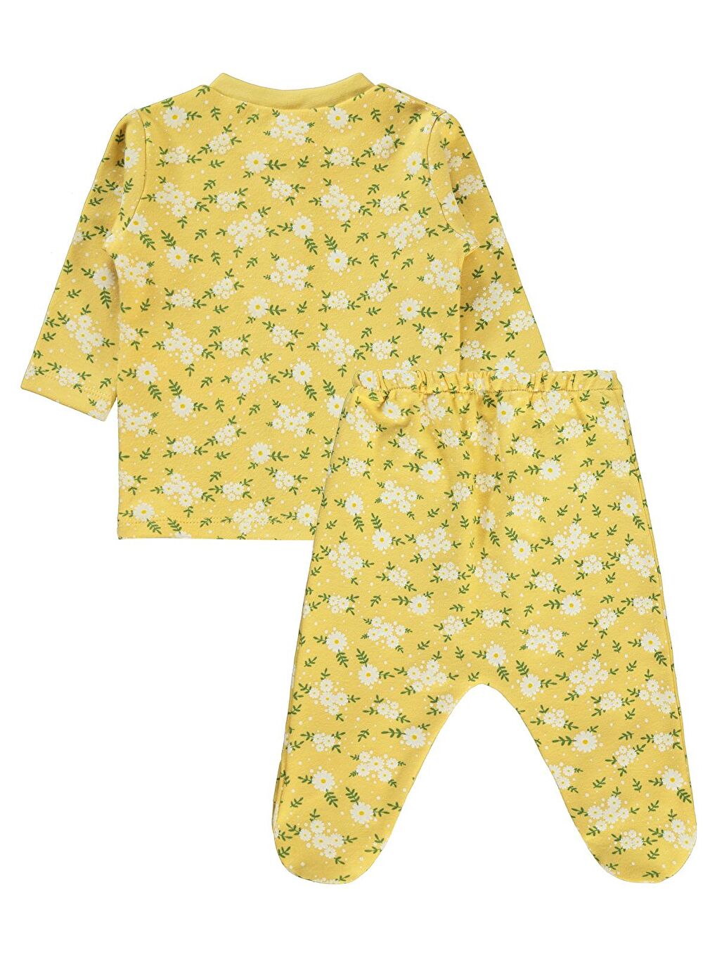 Civil A.Hardal Baby Kız Bebek Pijama Takımı 1-6 Ay Hardal - 1