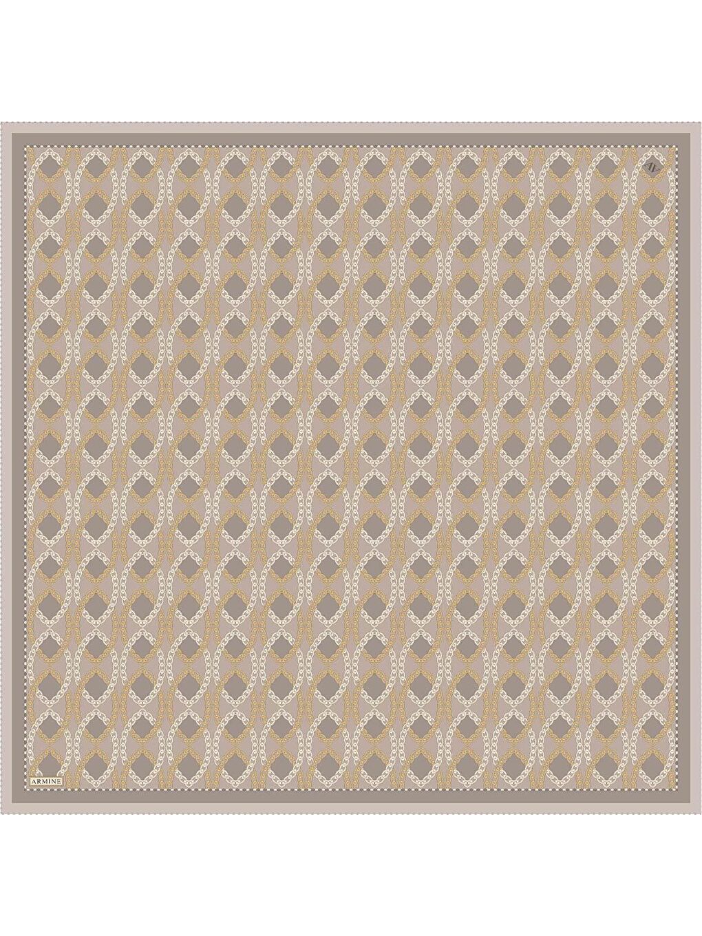 Bej Saf İpek Sura Eşarp 9410D 33-2