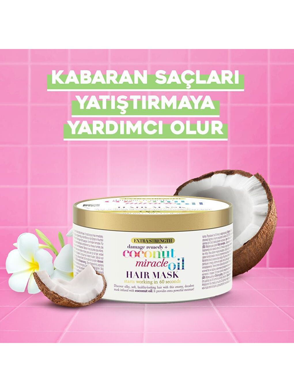 OGX Renksiz Coconut Miracle Oil Maske 300 ml - 1