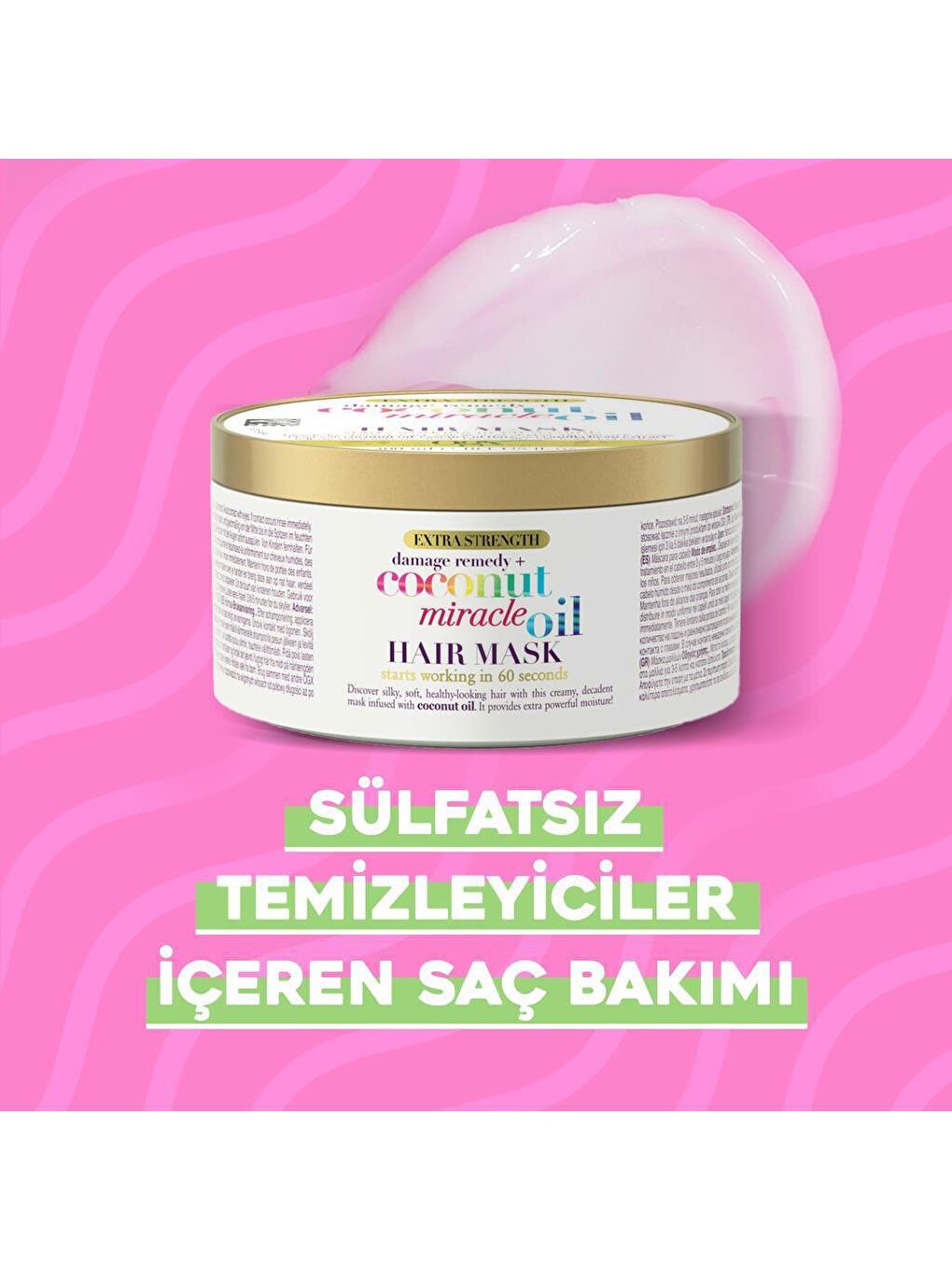 OGX Renksiz Coconut Miracle Oil Maske 300 ml - 3