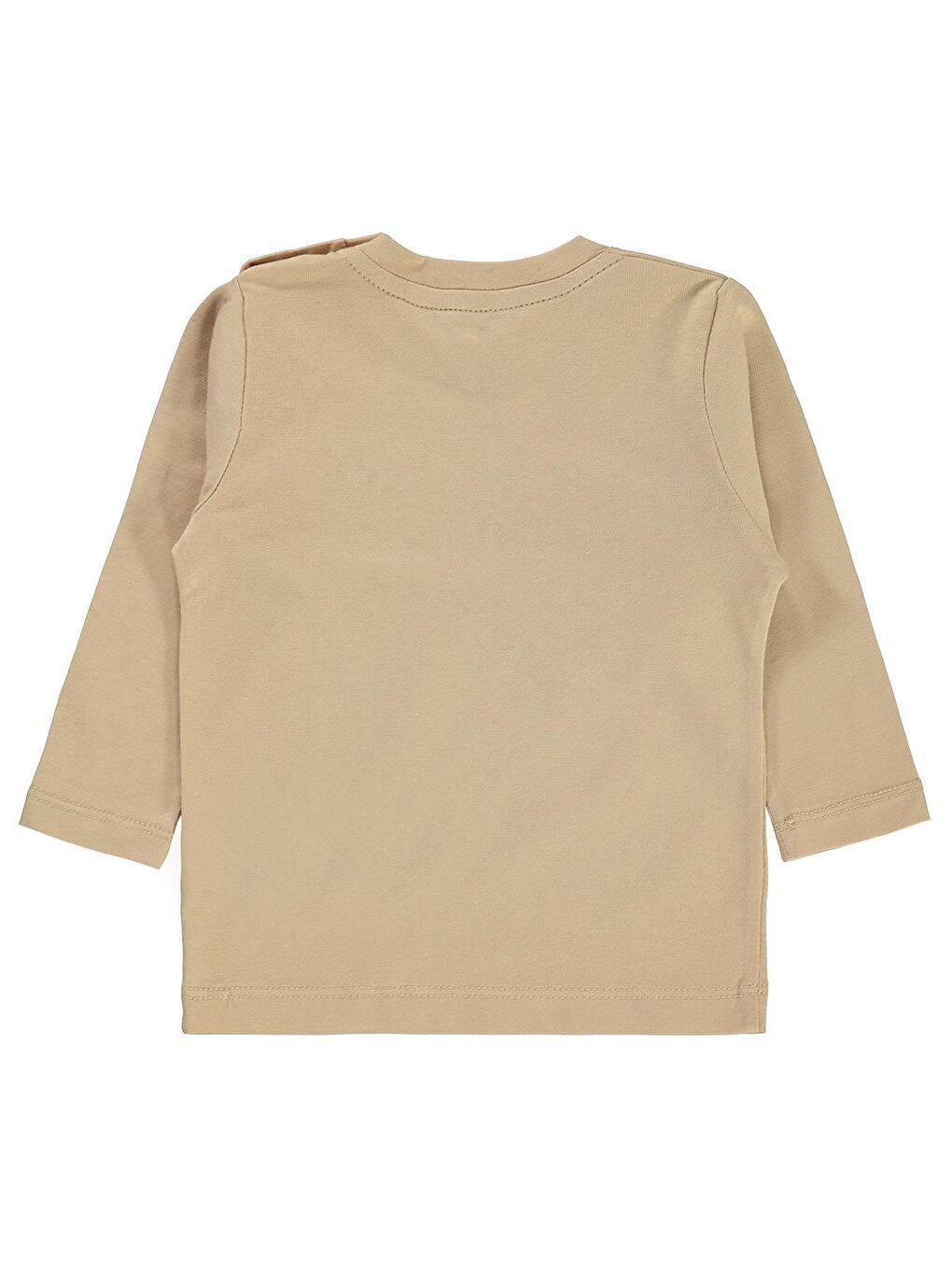 Kahverengi Baby Erkek Bebek Sweatshirt 6-18 Ay Sütlü Kahve-1