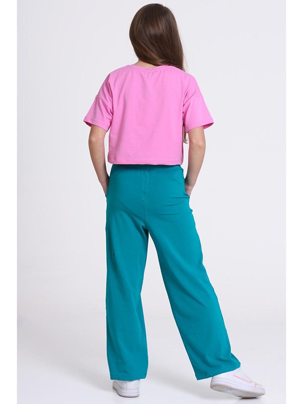 Pembe Milan Baskı 5-9 Yaş Takım - 2424-2-1