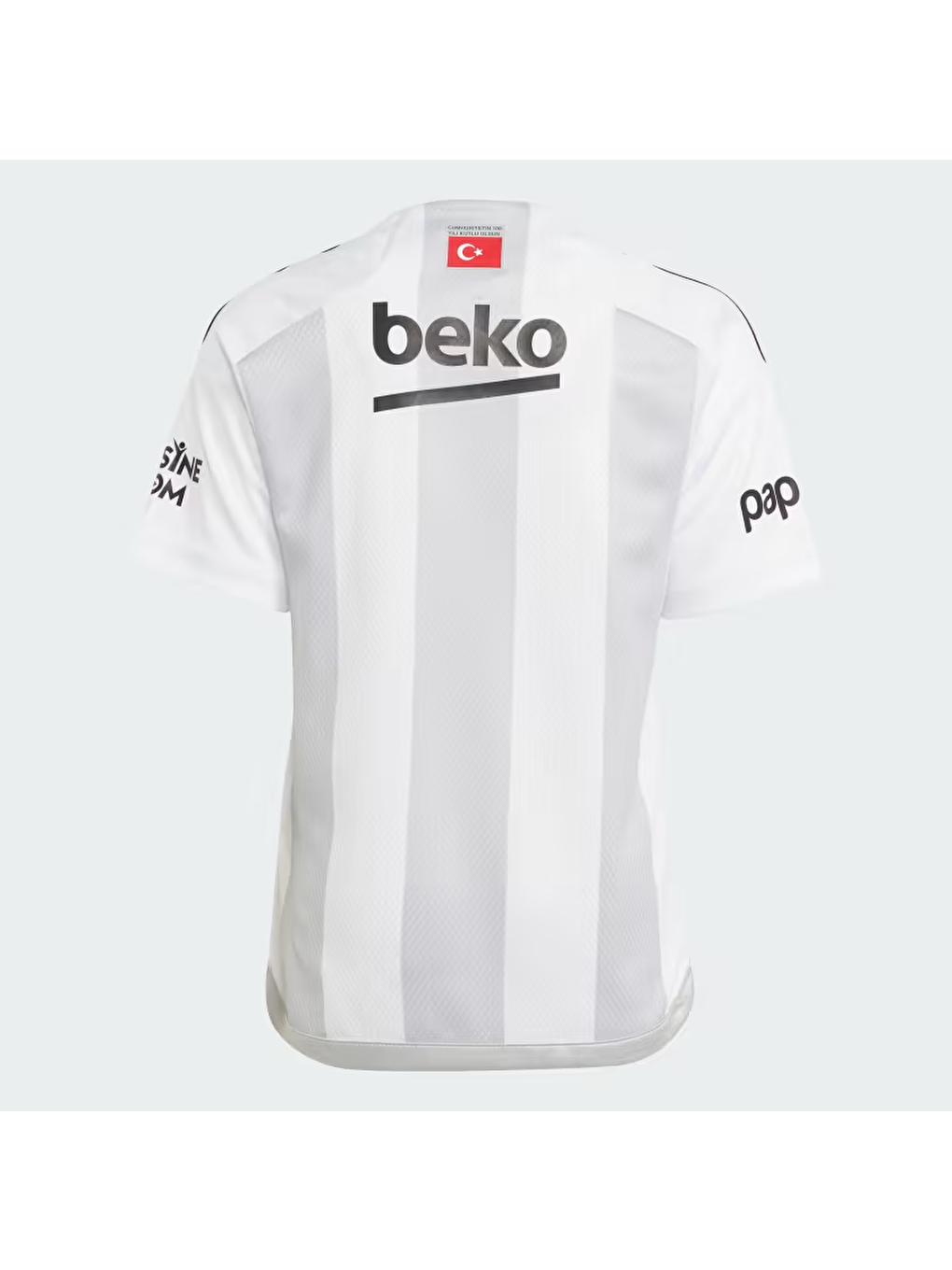 Beyaz Beşiktaş Home Minikit Çocuk Yuvarlak Yaka Forma-3