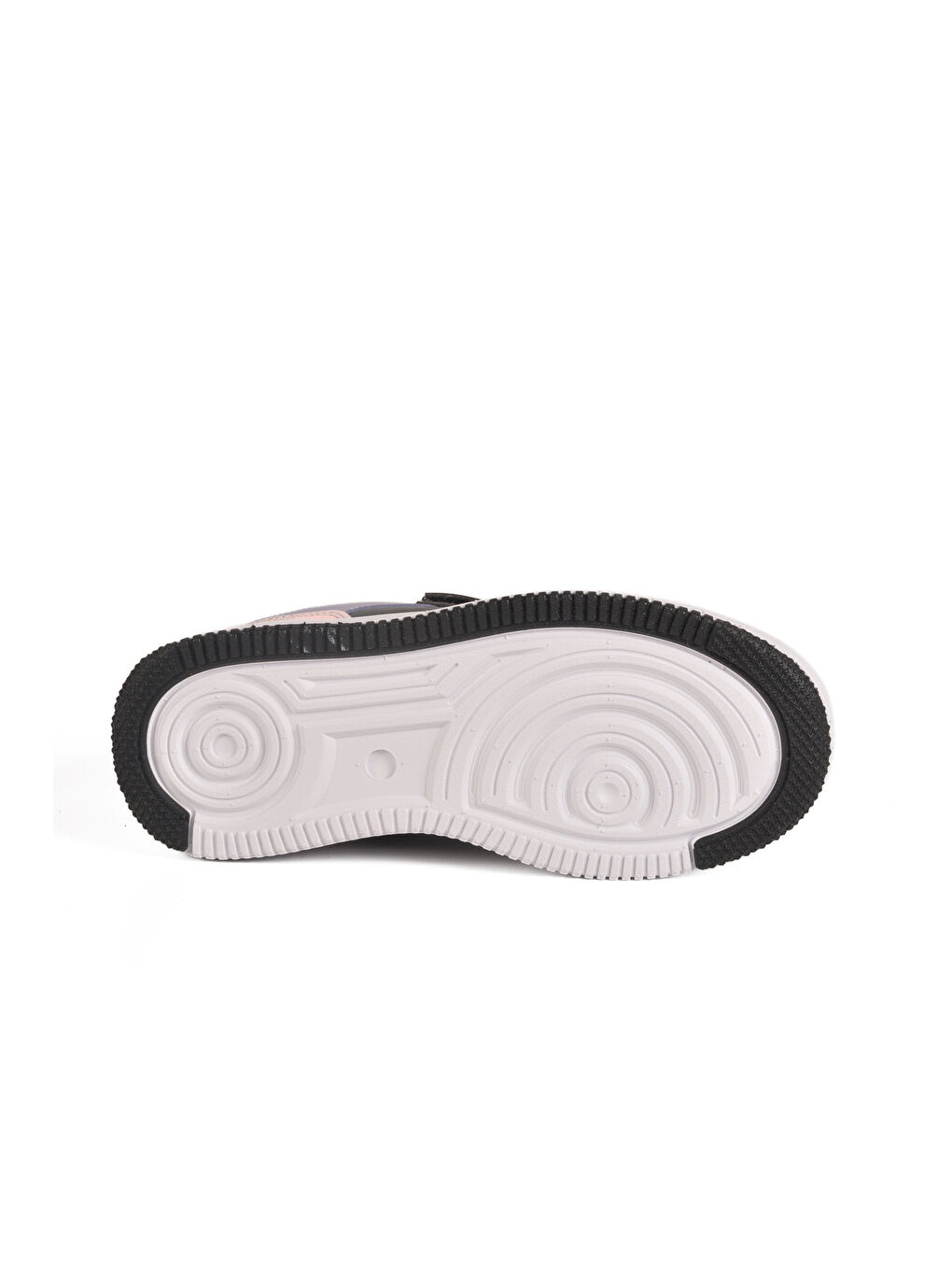 Siyah Lila Cırtlı Hafif Kız Çocuk Spor Ayakkabı 1603 F-4