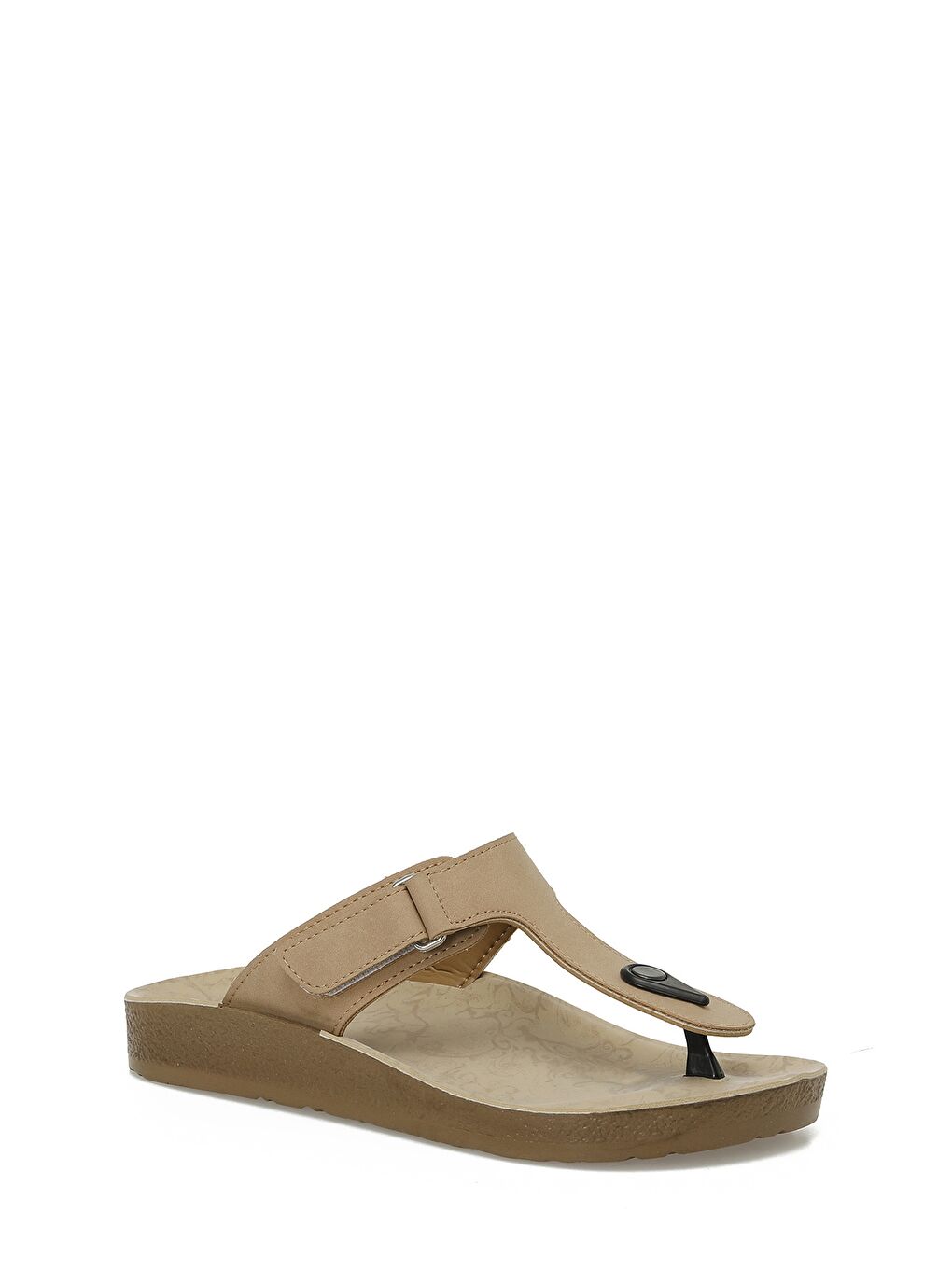 Kahverengi 91.354972.Z5FX Taba Kadın Parmak Arası Terlik-1