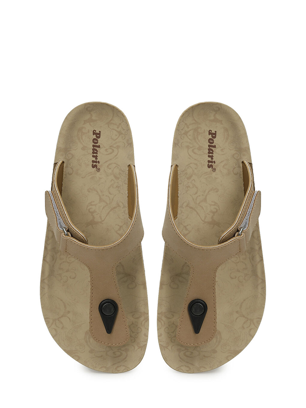 Kahverengi 91.354972.Z5FX Taba Kadın Parmak Arası Terlik-3