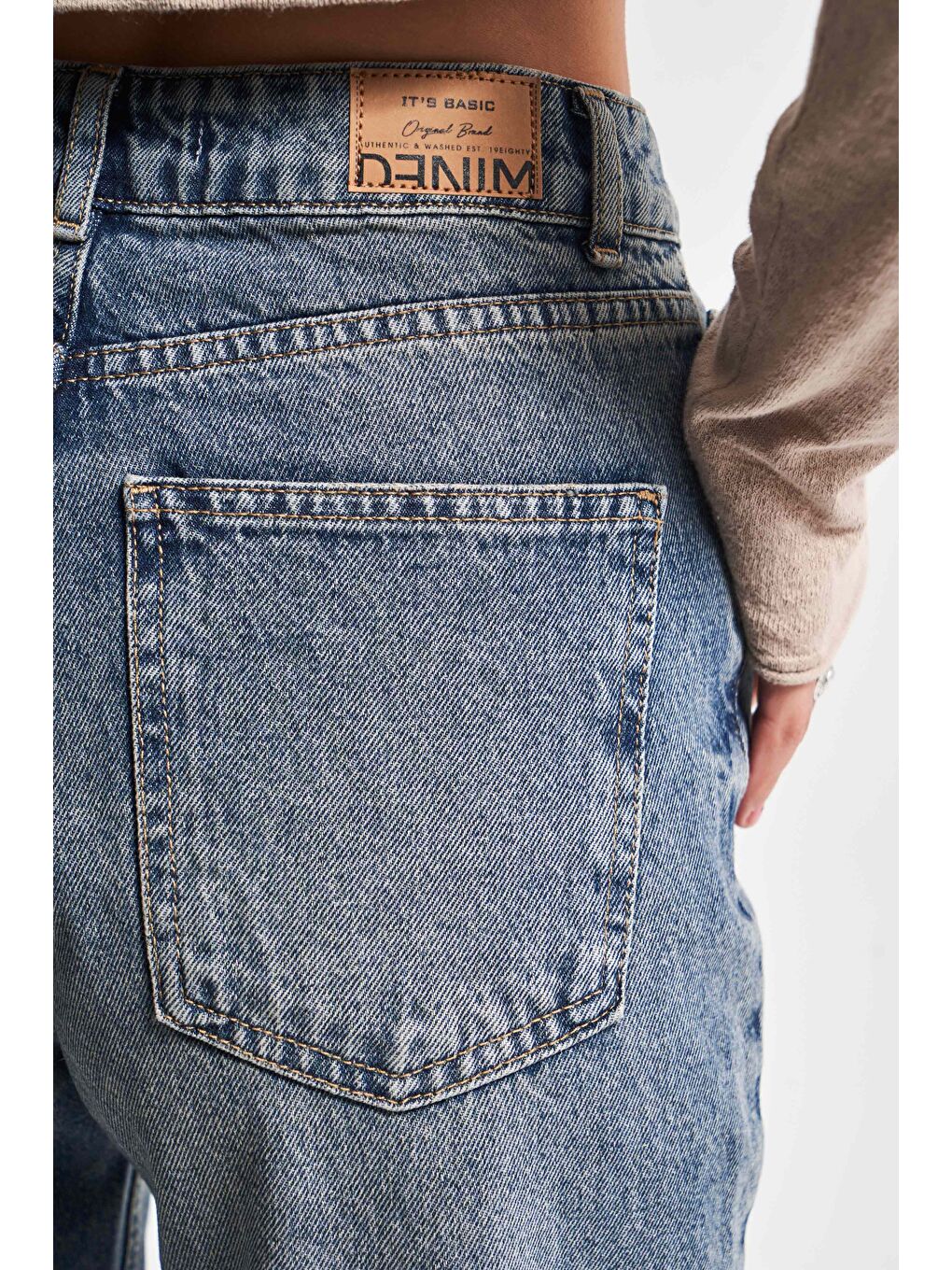 Mavi Kadın T.Kot Rengi Doris 31w467 Straight Fit %100 Pamuk Denim-2