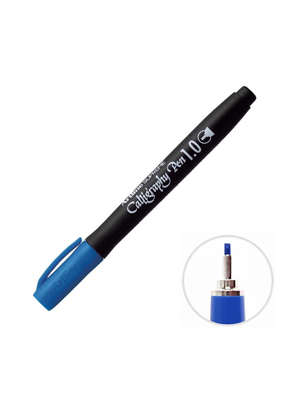 Supreme EPF-241 Kaligrafi Kalemi 1.0 mm Mavi-1