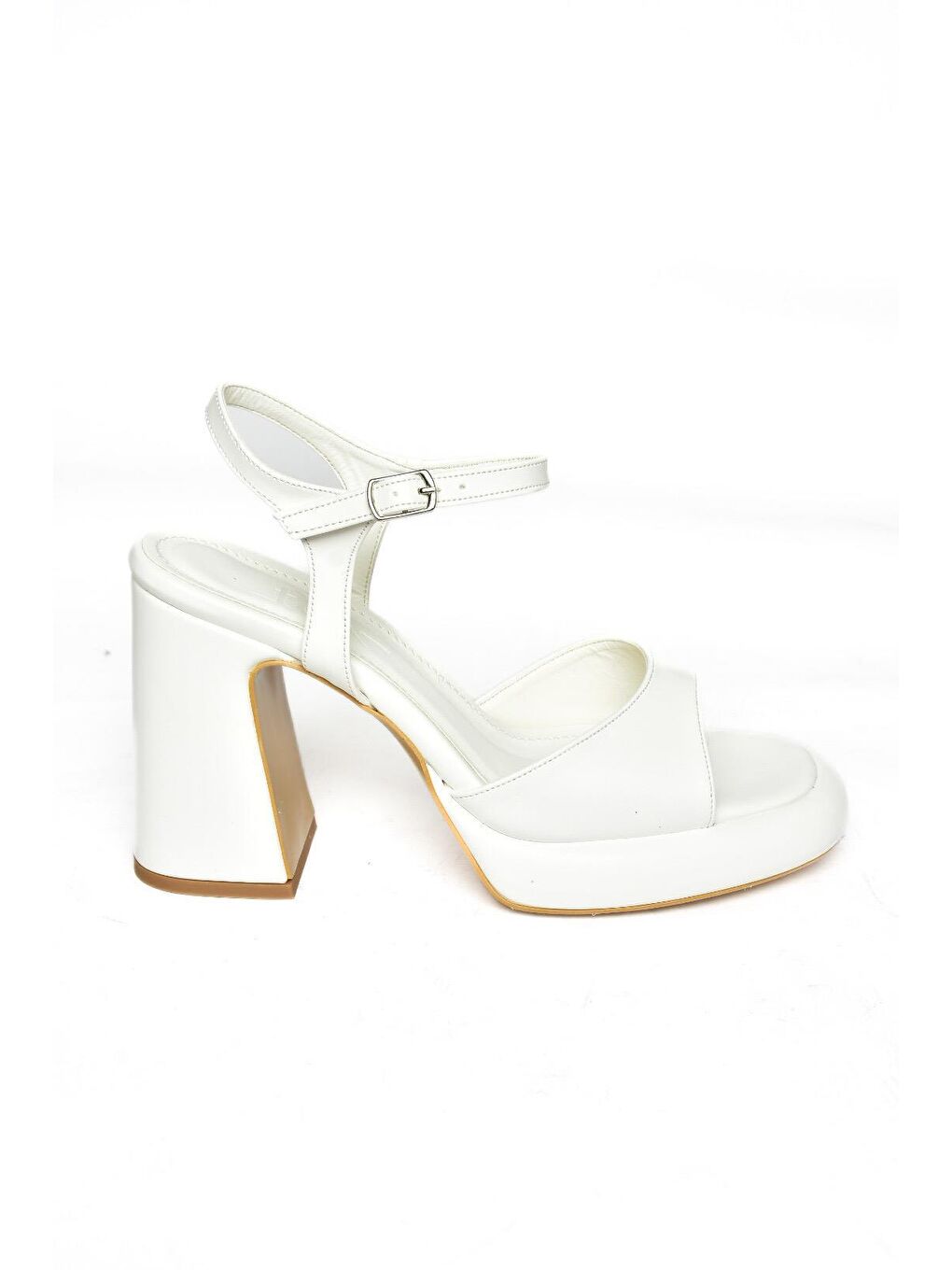 S5690128 Beyaz Kadın Topuklu Ayakkabı