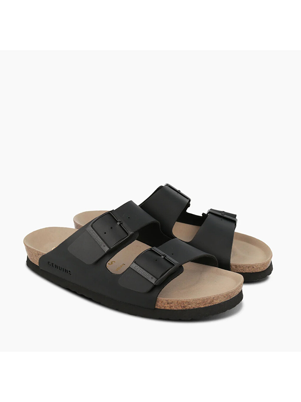 Siyah Kadın Terlik HAWAII G104363 Vegan Black-1