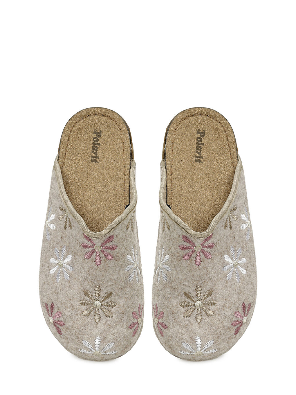 609029.Z5PR Bej Kadın Ev Terliği