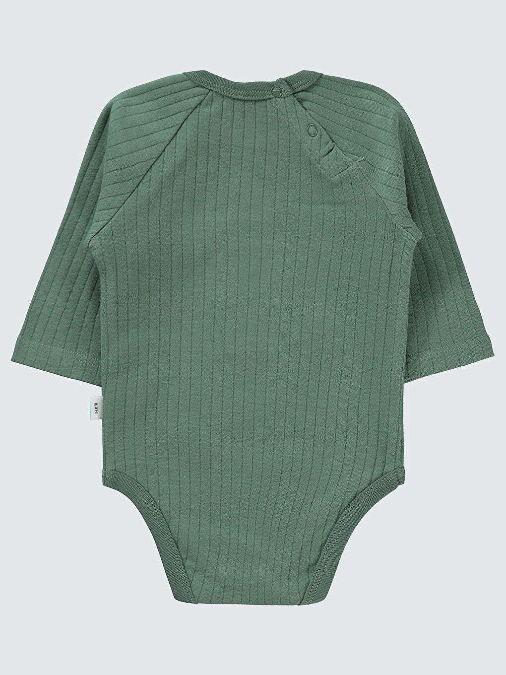 Baby Erkek Bebek Çıtçıtlı Badi 3-18 Ay Haki-1