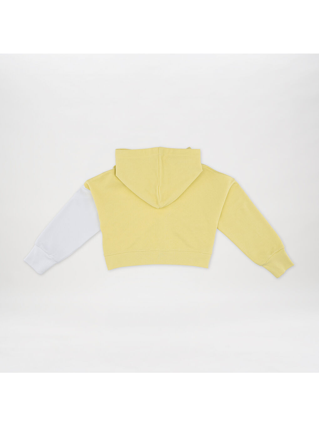 Panço Sarı Kız Çocuk  Asimetrik Sweatshirt - 5