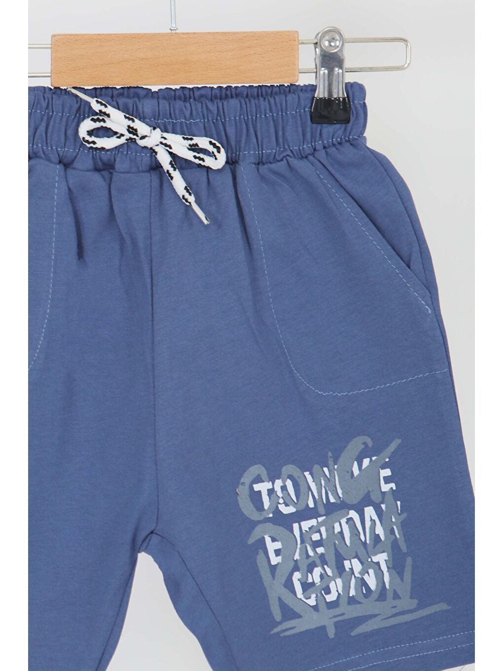 İndigo Erkek Çocuk Indigo Baskılı Şort - 27330-1