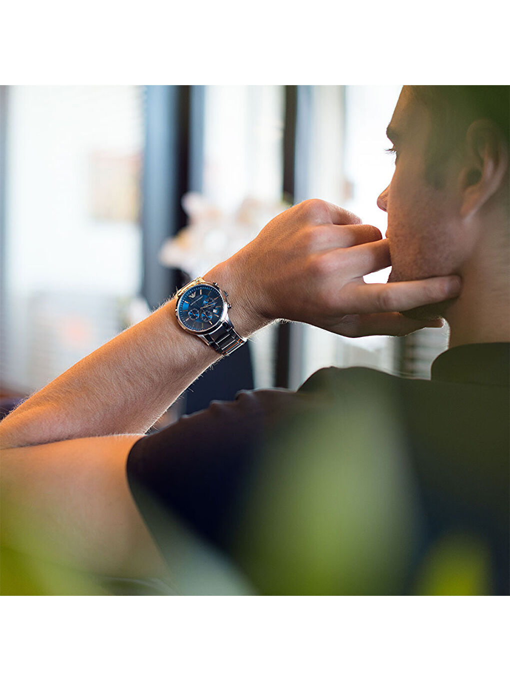 Gri AR2448 Erkek Kol Saati-4