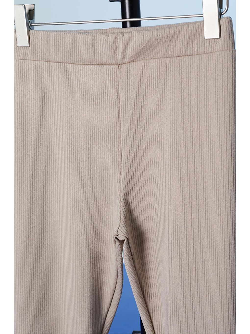 Bej Cupcake Nakışlı Fitilli Kız Çocuk Tayt-2