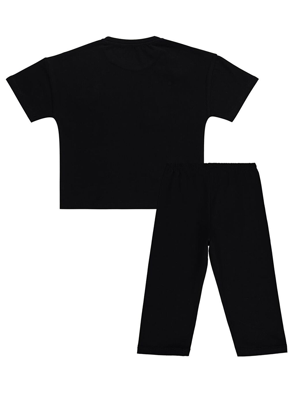 Girls Fiyonklu 6-9 Yaş Takım - Siyah-2