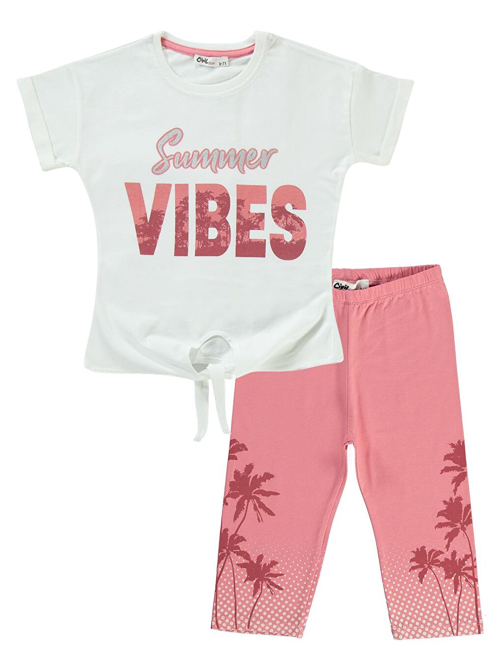 Pembe Girls Kız Çocuk Takım 6-9 Yaş Gül