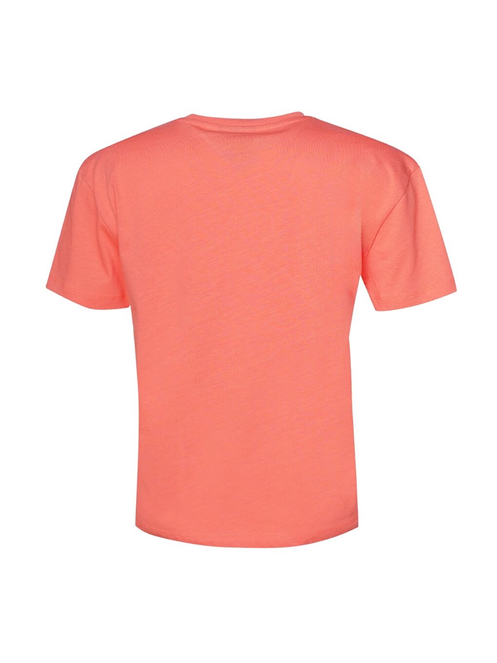 Boel Kadın Pembe Yuvarlak Yaka Tişört-2