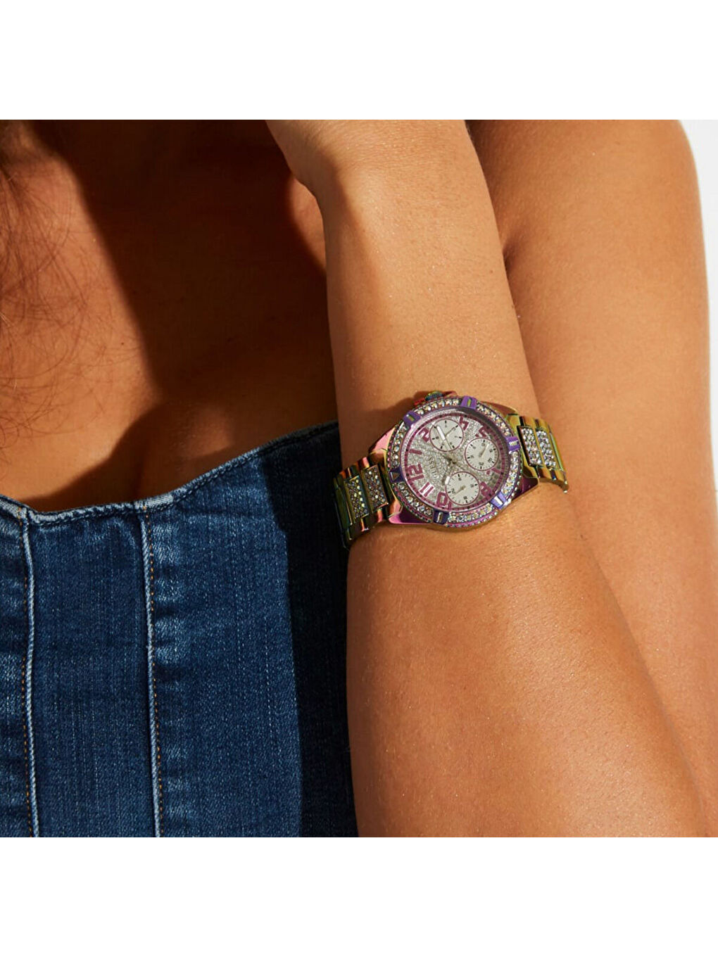 Sarı GUGW0044L1 Kadın Kol Saati-4