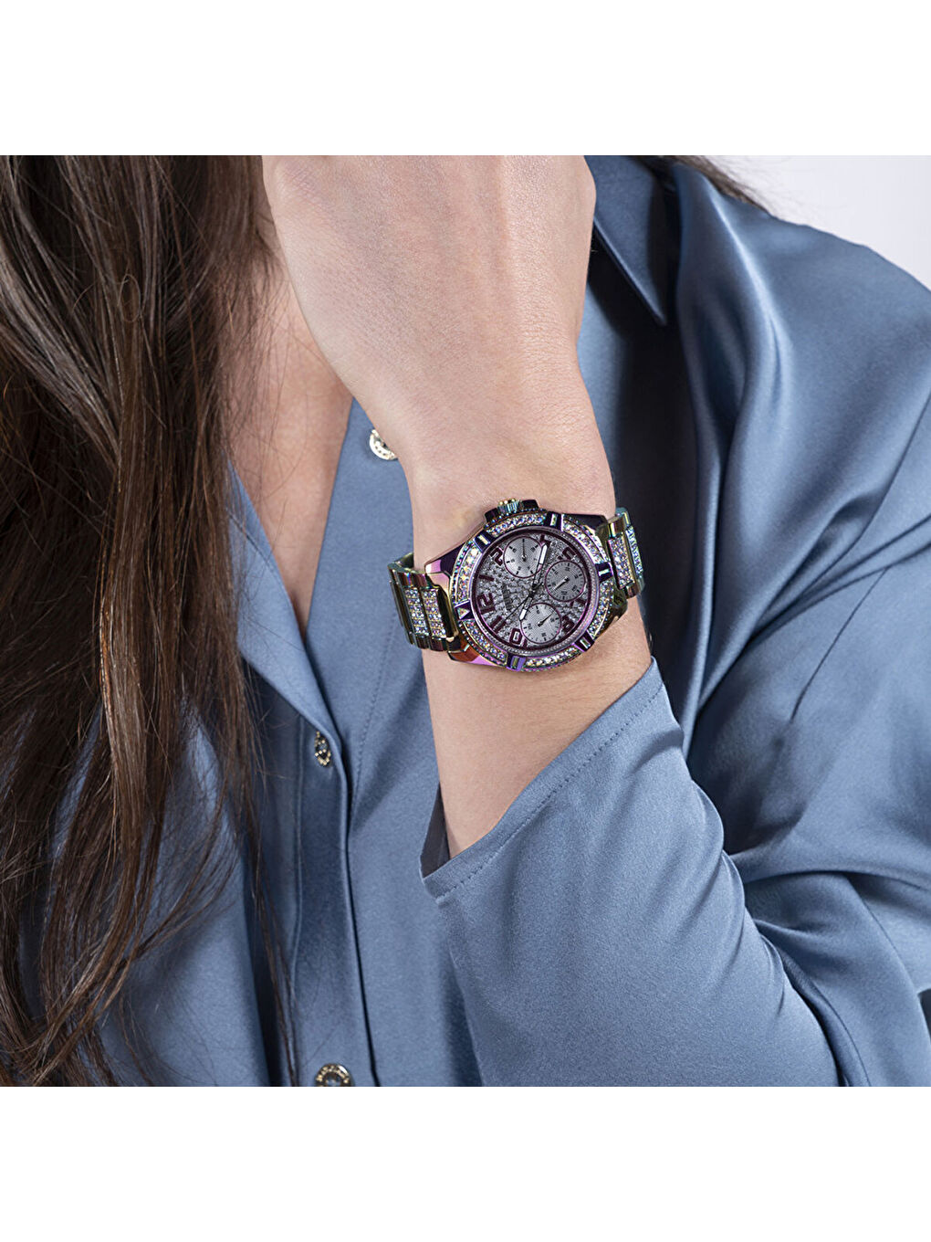 Sarı GUGW0044L1 Kadın Kol Saati-5