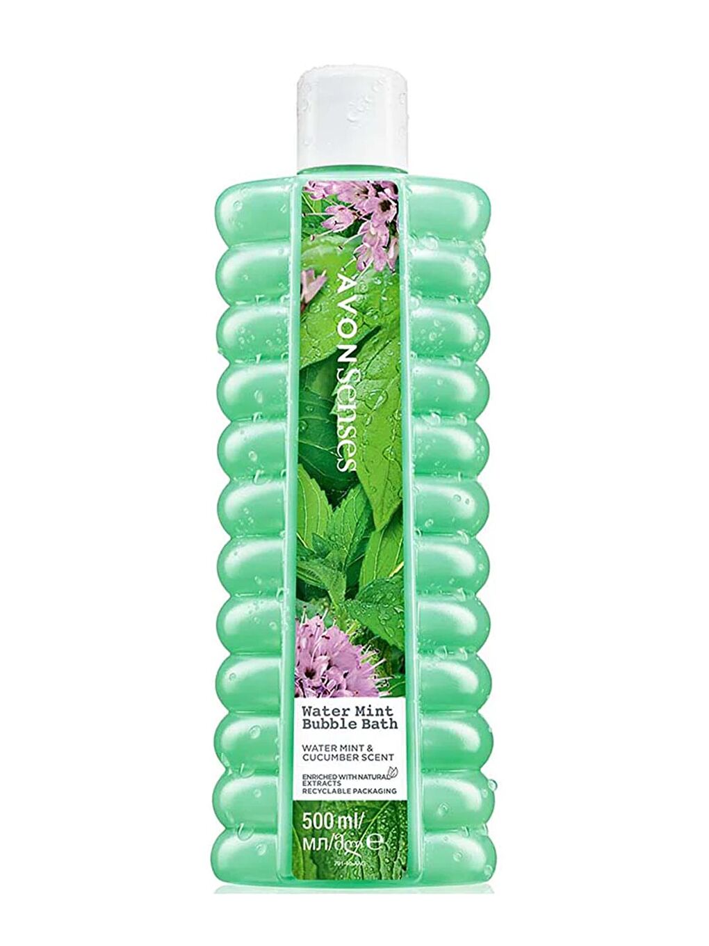 AVON Renksiz Senses Water Mint Nane ve Salatalık Kokulu Banyo Köpüğü 500 Ml.