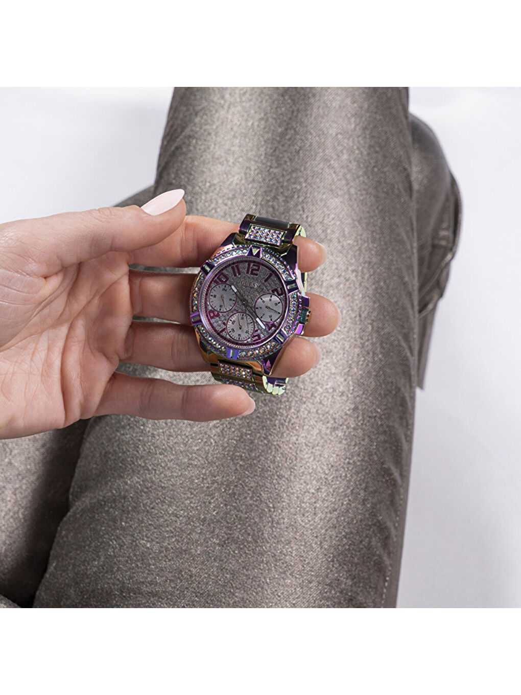 Sarı GUGW0044L1 Kadın Kol Saati-6