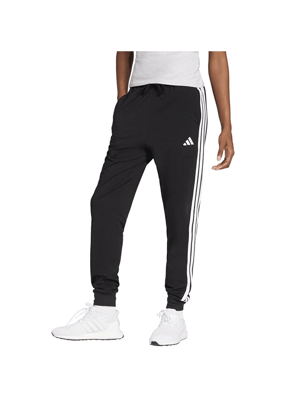 3-Stripes Essentials Kadın Siyah Eşofman Altı