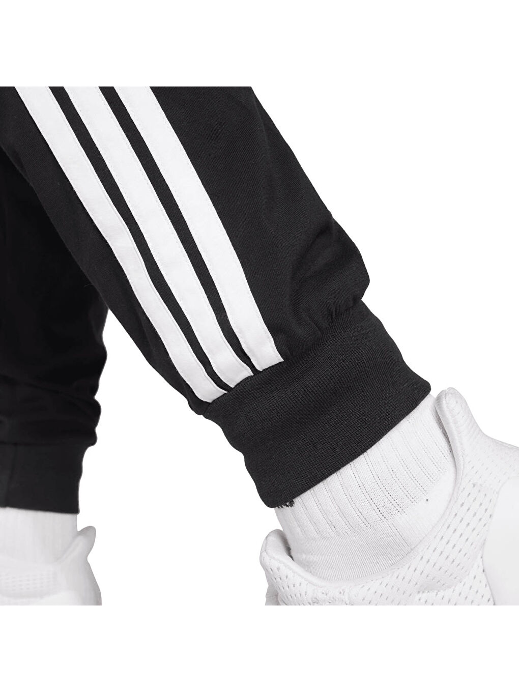 3-Stripes Essentials Kadın Siyah Eşofman Altı-2