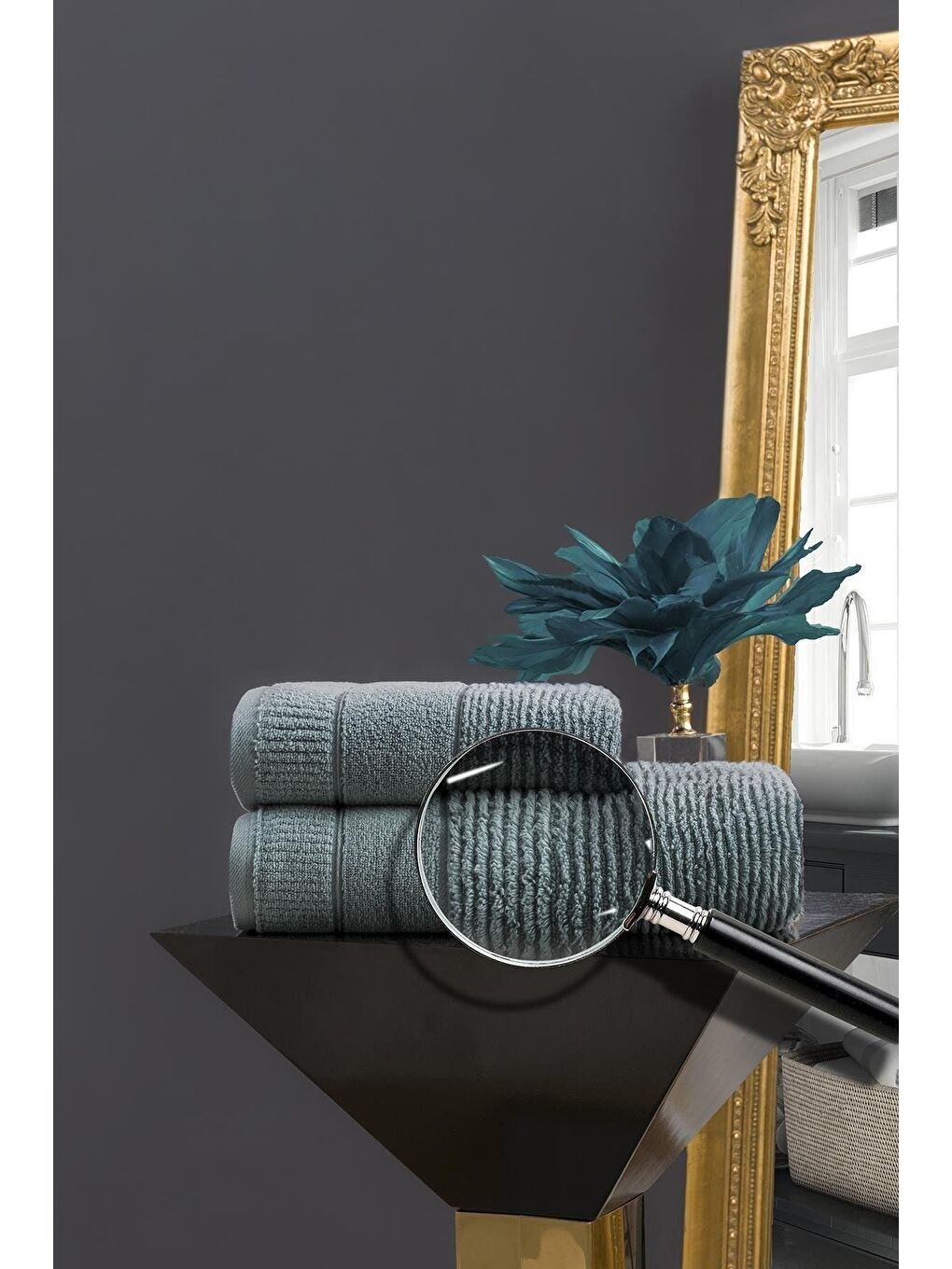 Venedik Micro Pamuk Banyo Havlusu 80x150 cm Çağla Yeşili-1