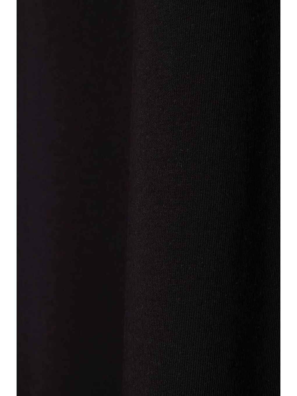 Siyah-Pamuklu Reglan Kol Zincir Nakışlı Sweat Tunik-7