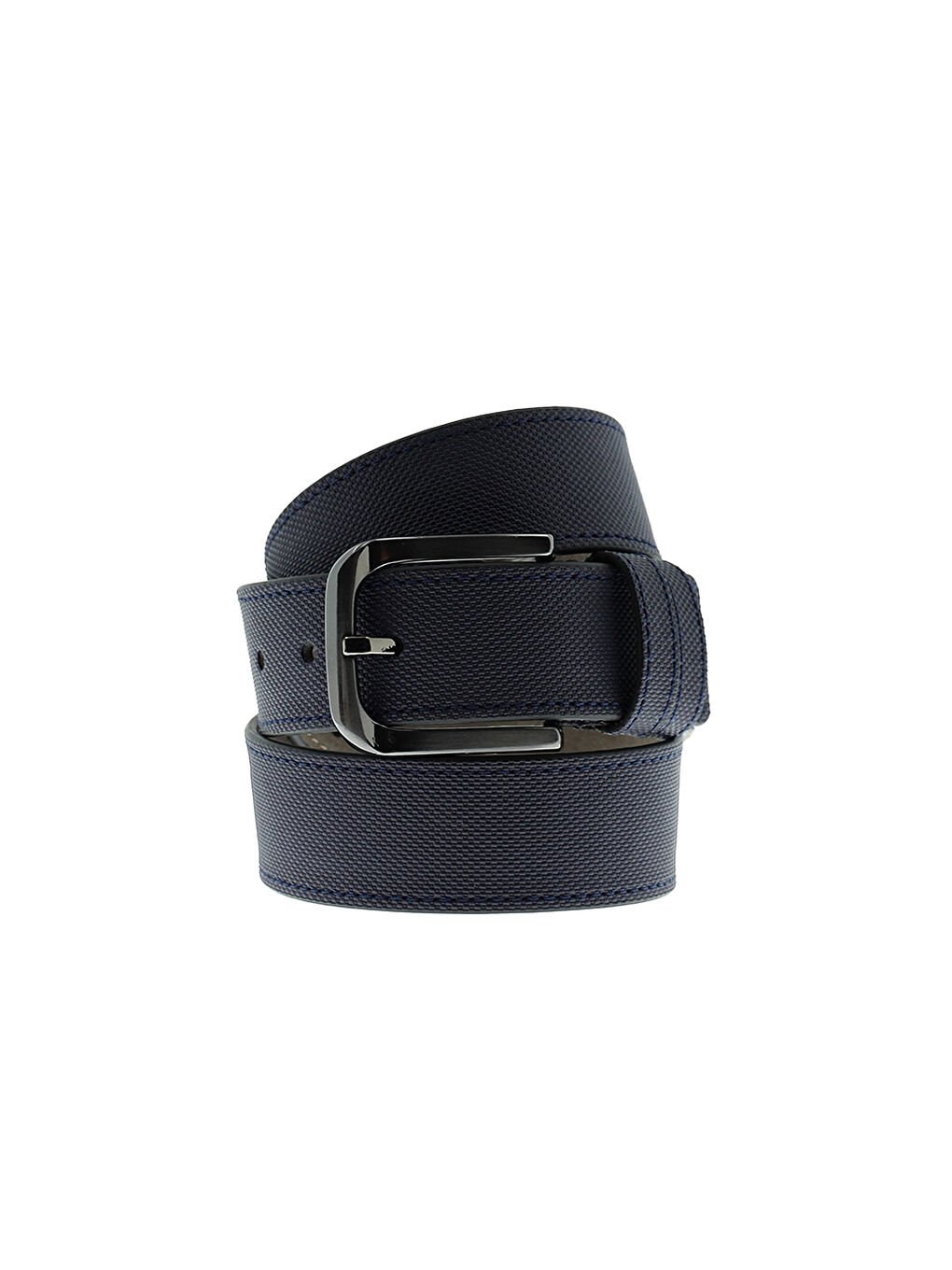 Lacivert Spor Desenli Kemer