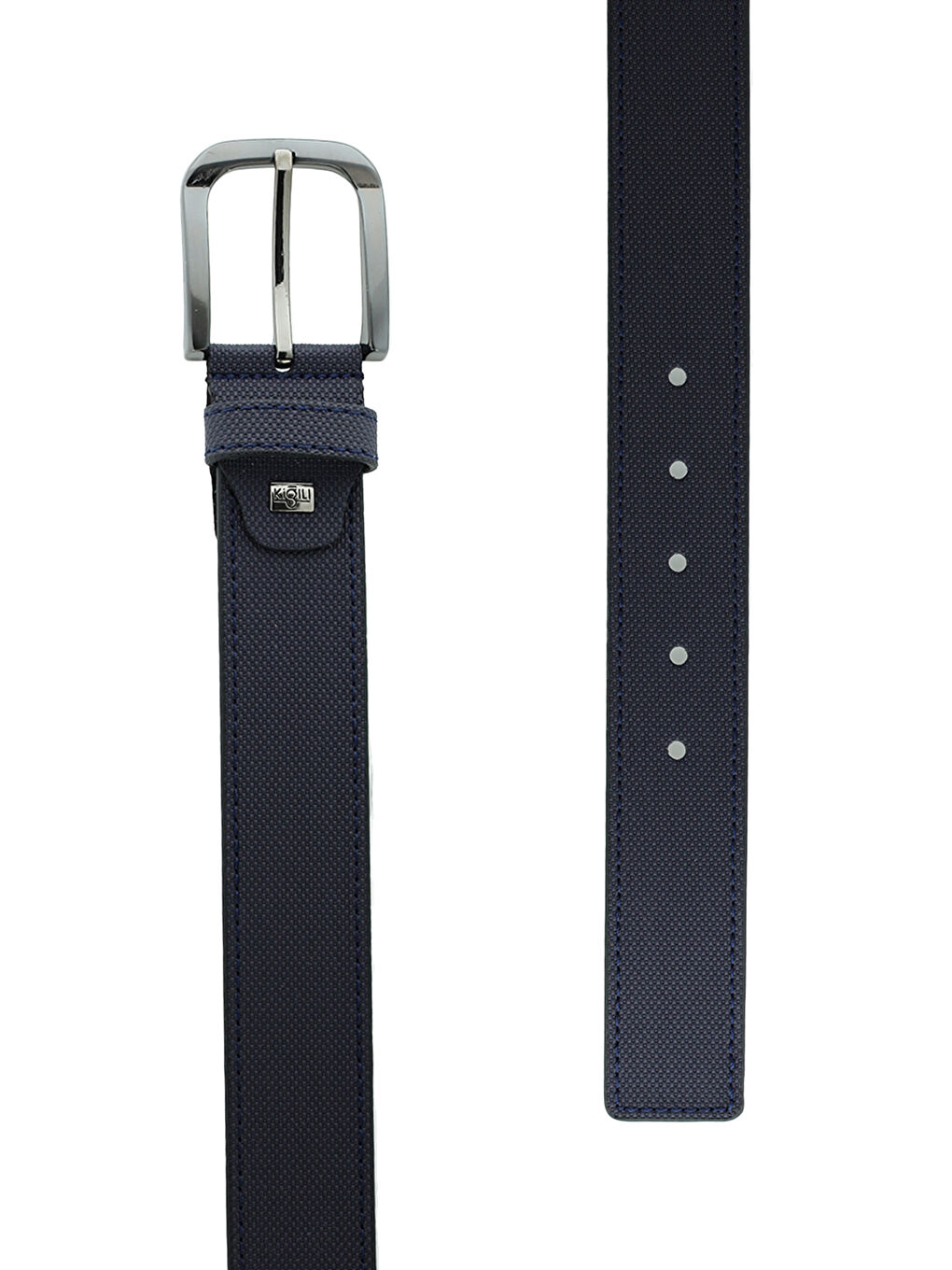 Lacivert Spor Desenli Kemer-1